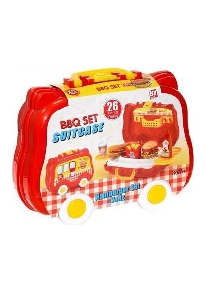 Hamburger Set Çantam Eğlenceli ve Öğretici Set