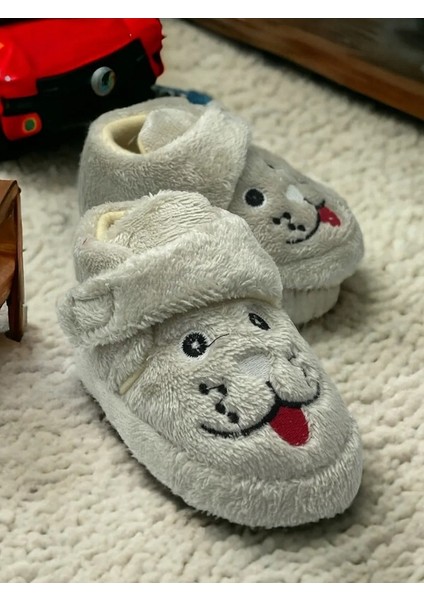 Köpek Figürlü Unisex Çocuk Anaokulu Kreş Ev Kaydırmaz Taban Panduf fırsatları