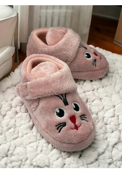 Köpek Figürlü Unisex Çocuk Anaokulu Kreş Ev Kaydırmaz Taban Panduf modelleri