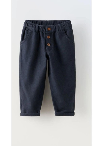 Unisex Jean Denim Kot Pantolon Siyah