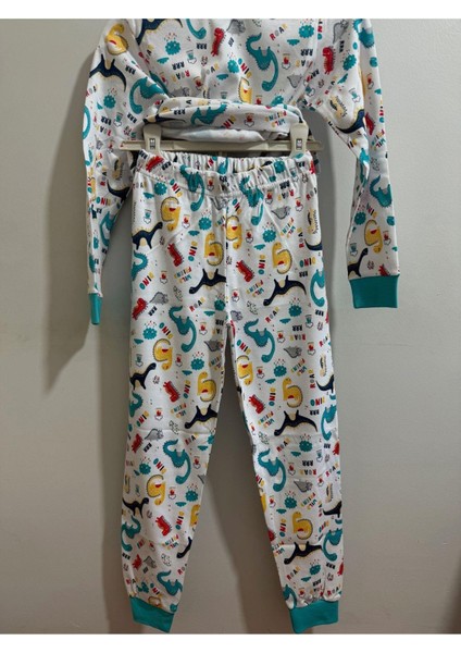 Erkek Çocuk Pijama Takımı Mavi