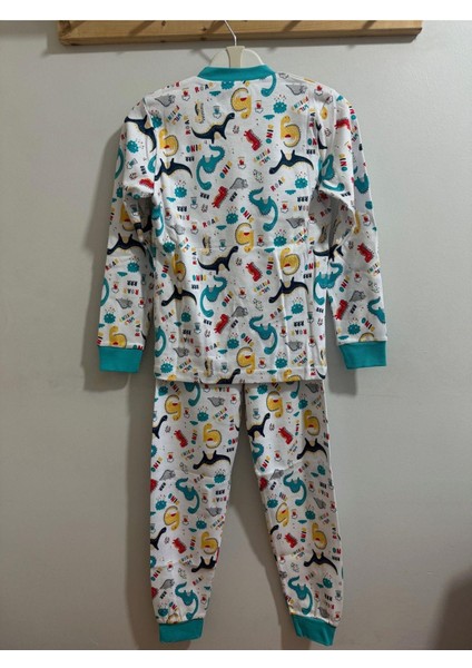 Erkek Çocuk Pijama Takımı Mavi