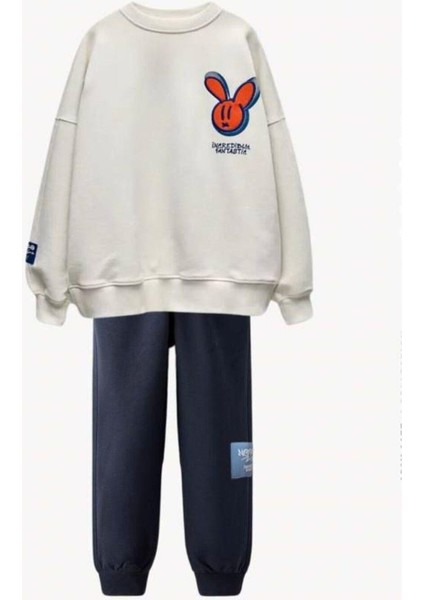 Erkek Çocuk Fantastic Baskılı Alt-Üst Takım Lacivert fırsatları