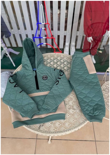 Erkek Çocuk Yeni Sezon Kapitone Kar Takım Mavi