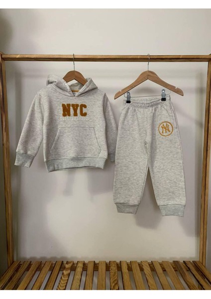 Nyc Nakışlı Takım Gri modelleri