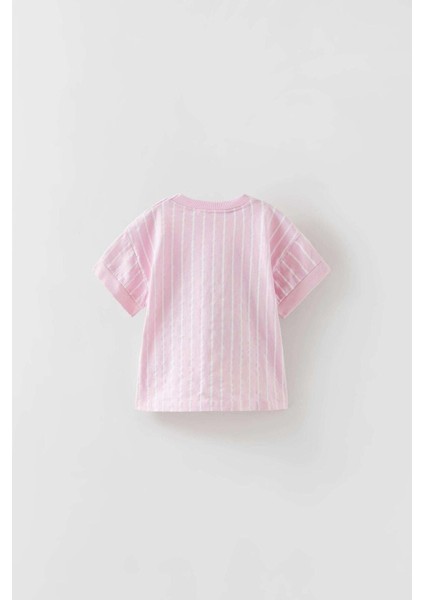Kız Çocuk Pembe Alt Üst Takım Pembe
