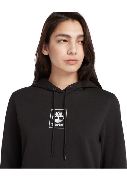 Small Stack Logo Bb Hoodıe Kadin Siyah Sweatshirt TB0A6HSN0011 modelleri