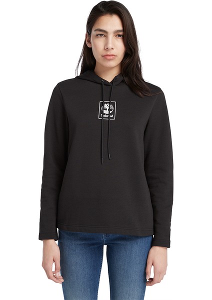 Small Stack Logo Bb Hoodıe Kadin Siyah Sweatshirt TB0A6HSN0011 fırsatları