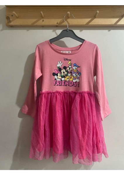 Frıends Elbise Pembe