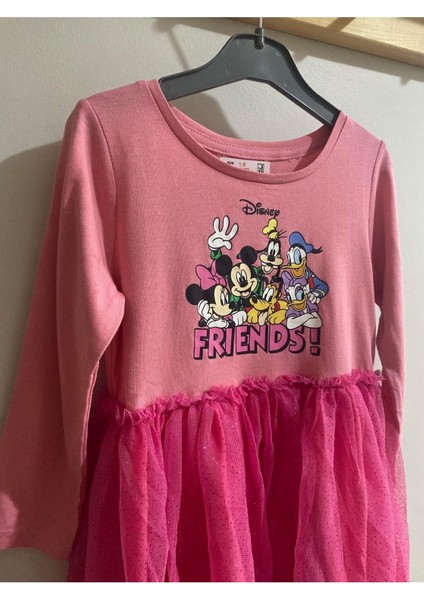 Frıends Elbise Pembe