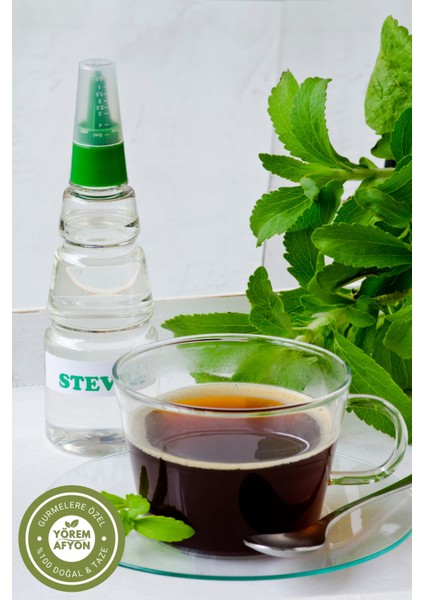 Yörem Afyon Meşhur Manisa Yerli Mahsul Şifa Deposu Şeker Otu, Stevia Otu | 30GR.