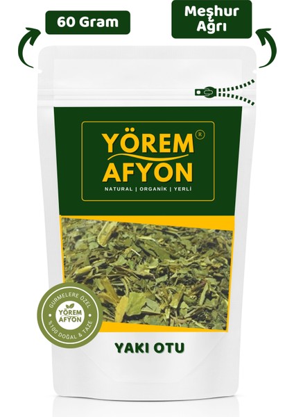 Yörem Afyon Yeni Mahsul Şifa Deposu Yakı Otu, Kutsal Defne, Mera Gülü | 60GR.