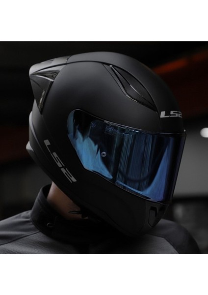 Rapıd 2 Race Mat Siyah Fullface Motosiklet Kaskı Mavi Camlı fırsatları