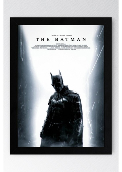 The Batman Çerçeveli Tablo - Film Afişi Poster Tablo