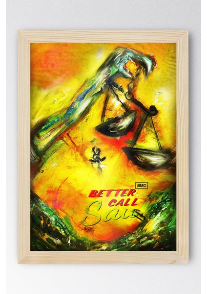 Better Call Saul Çerçeveli Tablo - Saul Goodman Poster Tablo