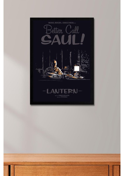 Better Call Saul Çerçeveli Tablo - Saul Goodman Poster Tablo fiyatları