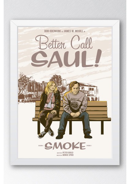 Better Call Saul Çerçeveli Tablo - Saul Goodman Poster Tablo