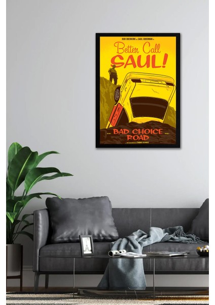 Better Call Saul Çerçeveli Tablo - Saul Goodman Poster Tablo fiyatları