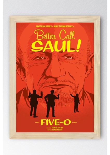 Better Call Saul Çerçeveli Tablo - Saul Goodman Poster Tablo