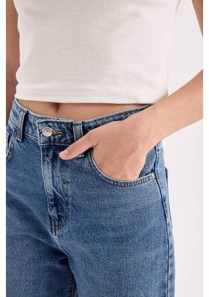 90's Wide Leg Yüksek Bel Geniş Paça Uzun Jean Pantolon D7961AX25SP indirimleri