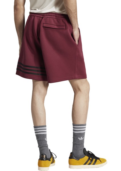 AJC9939 Adidas Neu C Sho Erkek Şort ve Kapri Bordo