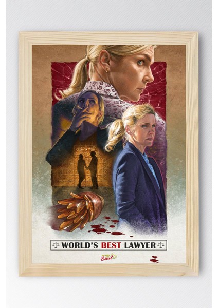 Better Call Saul Çerçeveli Tablo - Saul Goodman Poster Tablo