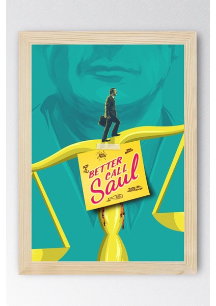 Better Call Saul Çerçeveli Tablo - Saul Goodman Poster Tablo