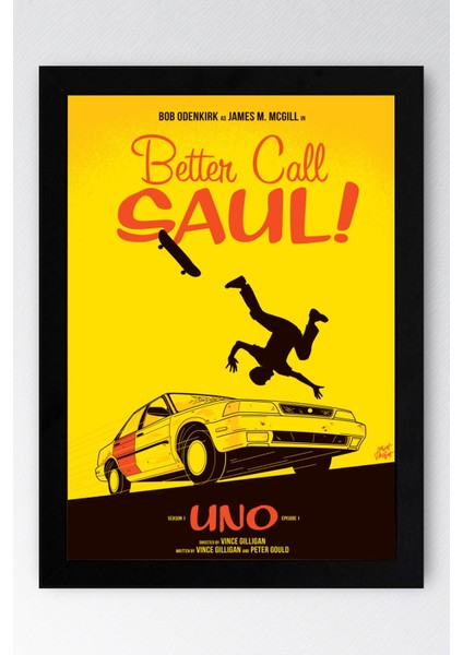 Better Call Saul Çerçeveli Tablo - Saul Goodman Poster Tablo