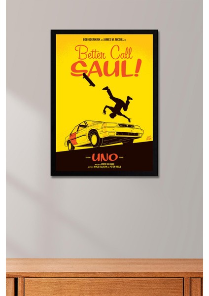 Better Call Saul Çerçeveli Tablo - Saul Goodman Poster Tablo fiyatları
