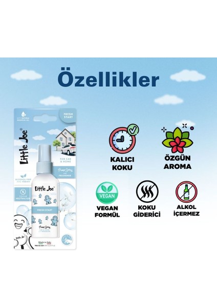 Nane Sprey Oda Kokusu 60 ml (Fresh Start) -Koku Giderici -Oto Ev Ofis Parfüm fiyatları