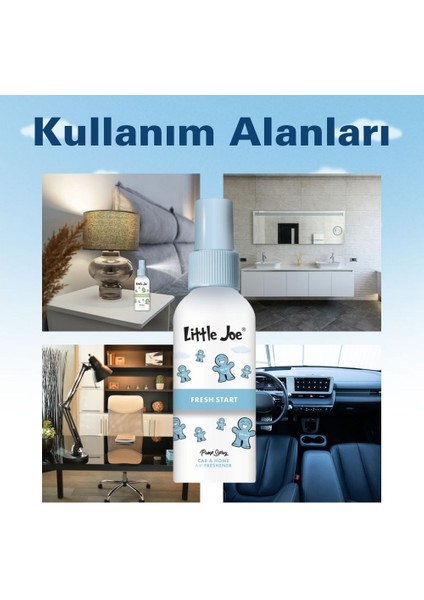 Nane Sprey Oda Kokusu 60 ml (Fresh Start) -Koku Giderici -Oto Ev Ofis Parfüm modelleri