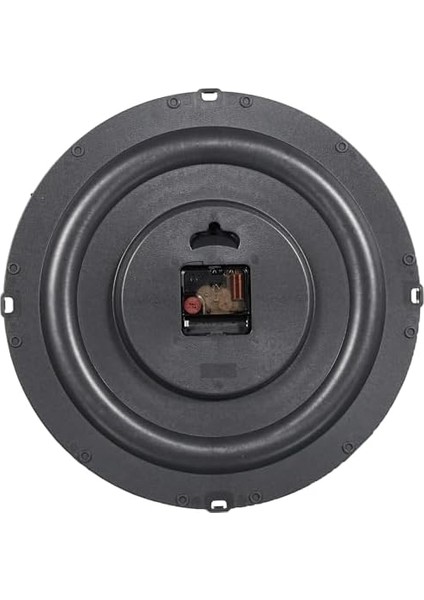 Dekoratif Gerçek Cam Bombe Sessiz Mekanizma Duvar Saati 36 cm MR239