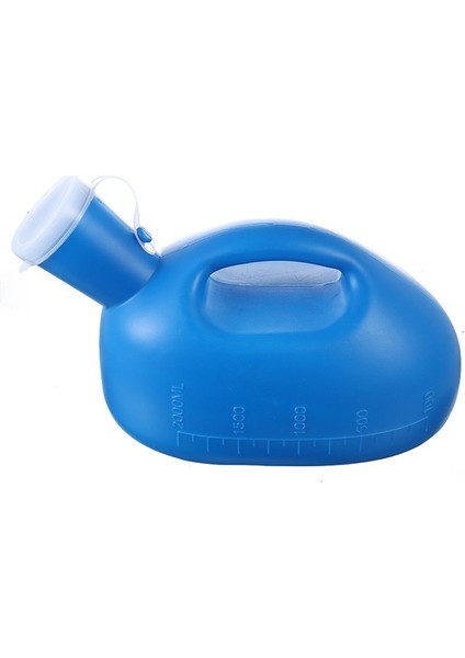 CD 1 Adet Mavi Taşınabilir Işe Şişesi Erkek Tuvalet Kaynağı 2000ML Plastik Mobil Pisuar Tuvalet Yardım Şişesi Açık Kamp Hastanesi Bakımı Için (Yurt Dışından)