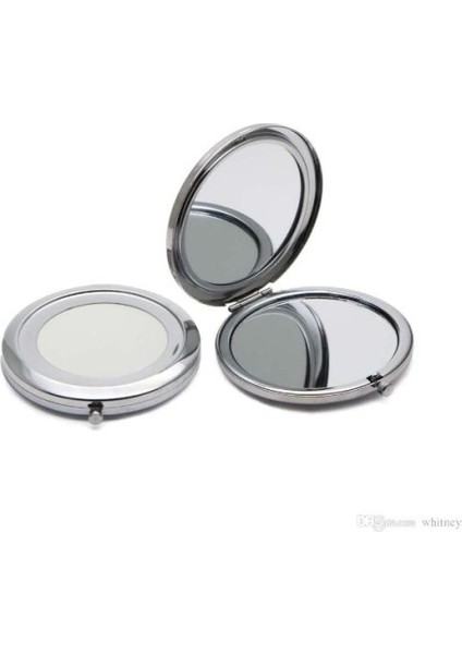 promosyon Cep Aynası (Gümüş Renk)