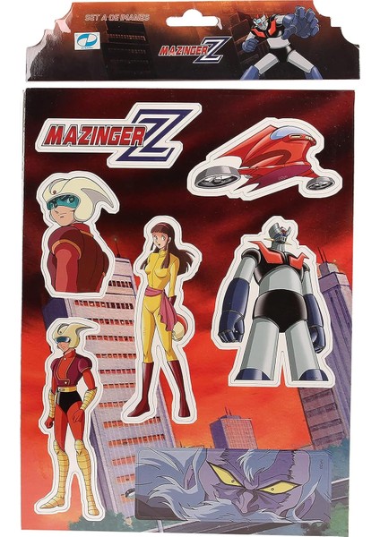 Toys Mazinger Z Magnet Set A Mazinger Magnet Seti