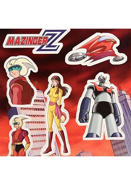 Toys Mazinger Z Magnet Set A Mazinger Magnet Seti