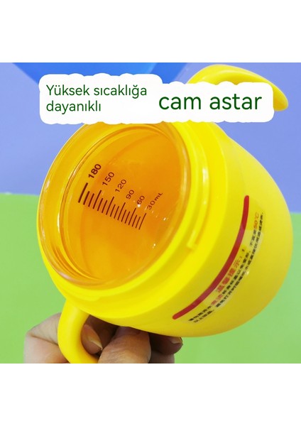 Karikatür Civciv Çift Katmanlı Cam Çocuk Su Bardağı (Yurt Dışından) indirimleri