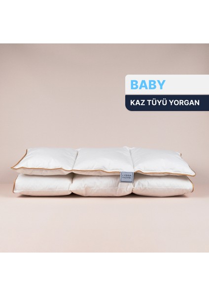 Baby Kaz Tüyü Dolgulu Bebek Yorgan