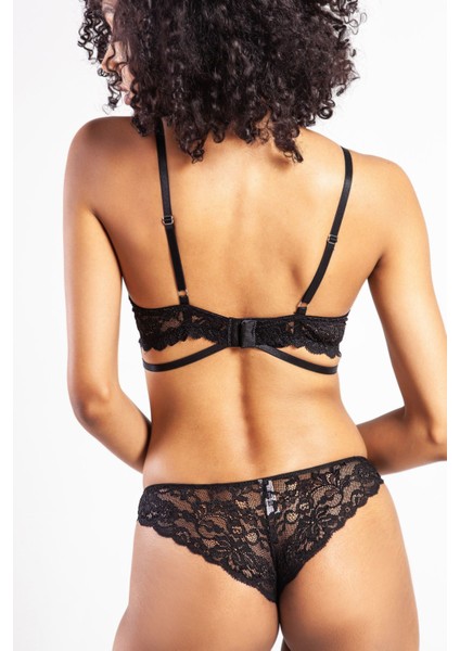 Golshan Gsto Ekose Desenli Dantel Detaylı Destekli Tasarım Push Up Sütyen - Kadın Iç Giyim fiyatları