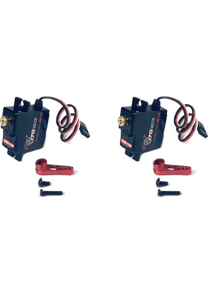 C14 MN99S Rc Araba Için 17G 3.5kg Dişli Dijital Servo ve Servo Kolu,1 (Yurt Dışından)