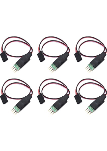 6x Uzaktan Kumanda Anahtarlama Paneli Ch3 Işık Kontrol Modülü Model Rc Araba Işık Lambası Tak ve Çalıştır (Yurt Dışından)