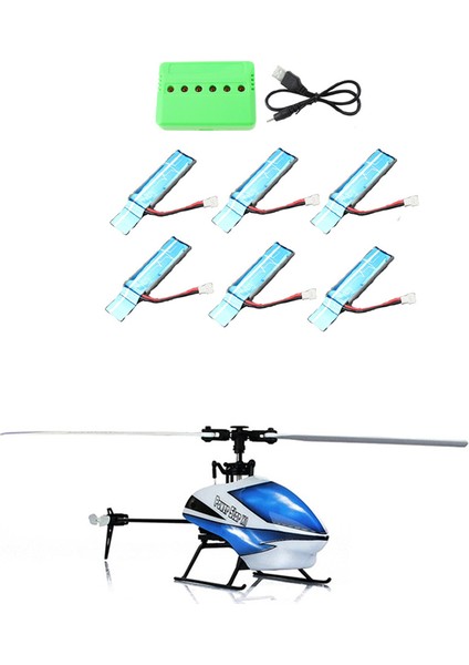 Xk K110 Için USB Şarjlı 6pc 3.7V 520MAH 30C Li-Po Pil (Yurt Dışından)