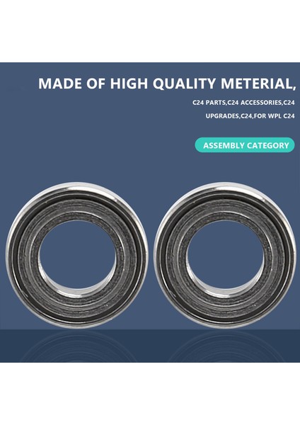 12 Adet Yılan Balığı Rulman 3X6X2MM ile Uyumlu Wpl C14 C24 C34 C44 Mn D90 Mn-90 (Yurt Dışından) fiyatları