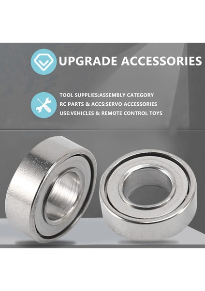 12 Adet Yılan Balığı Rulman 3X6X2MM ile Uyumlu Wpl C14 C24 C34 C44 Mn D90 Mn-90 (Yurt Dışından) modelleri