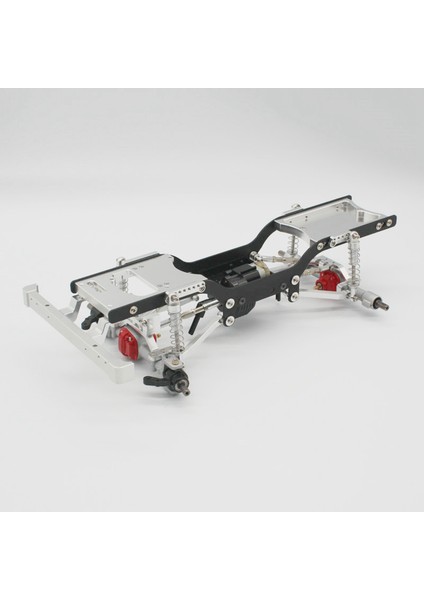 Mn D90 1/12 Rc Araba Çekme Çubuğu Koltuğu ve Aks Yukarı Servo Braketi, Gümüş (Yurt Dışından)