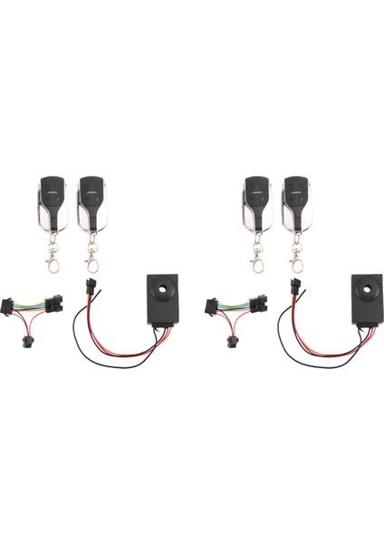 2x Elektrikli Scooter Hırsızlığa Karşı Cihaz Titreşim Alarm Sistemi 36-72V Için Araç Arama Fonksiyonunu (Yurt Dışından)