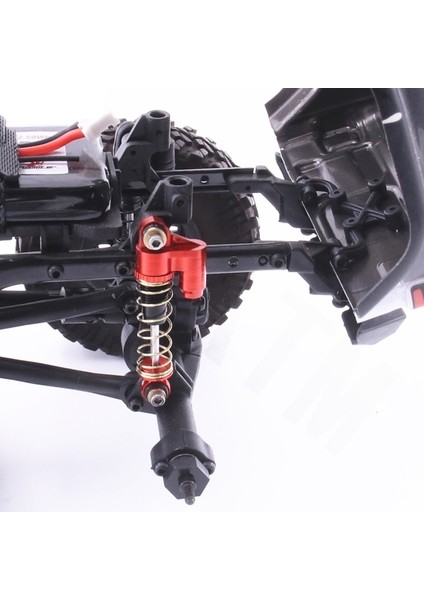 Eksenel SCX24 90081 1/24 Rc Paletli Araba Metal Çift Silindir, Kırmızı (Yurt Dışından) fiyatları