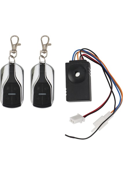 10X Ebike Alarm Sistemi 36V 48V 60V 72V Elektrikli Bisiklet/scooter Ebike/fırçasız Denetleyici Için Iki Anahtarlı (Yurt Dışından)