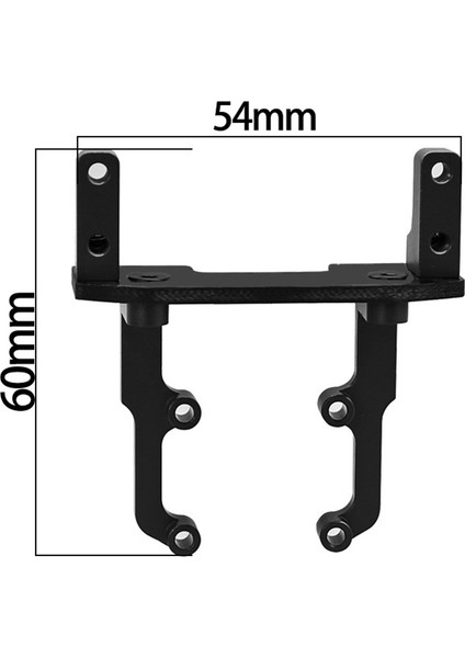 Metal AR44 Aks Servo ve Eksenel SCX10 Iı 90046 90047 1/10 Rc ile Uyumlu (Yurt Dışından)