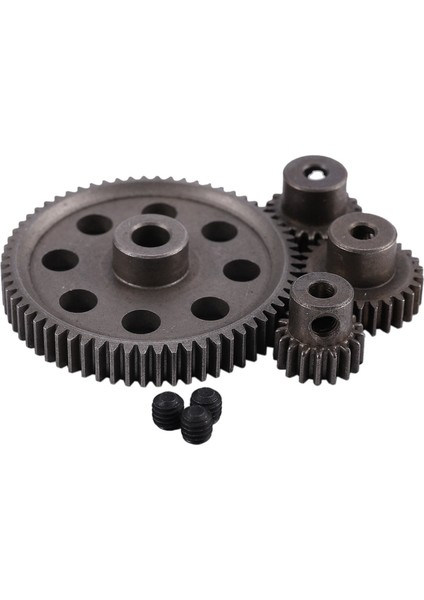 Diferansiyel Ana Metal Düz Dişli 64T 17T 21T 26T Motor Dişlisi (Yurt Dışından)